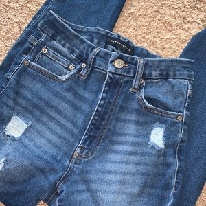 Aeropostale Super High Rise Curvy Jeggings